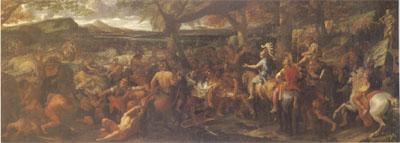 LE BRUN, Charles Alexander and Porus (mk05) oil painting picture